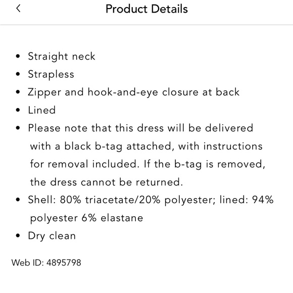 Alice + Olivia red strapless gown - Picture 2 of 2